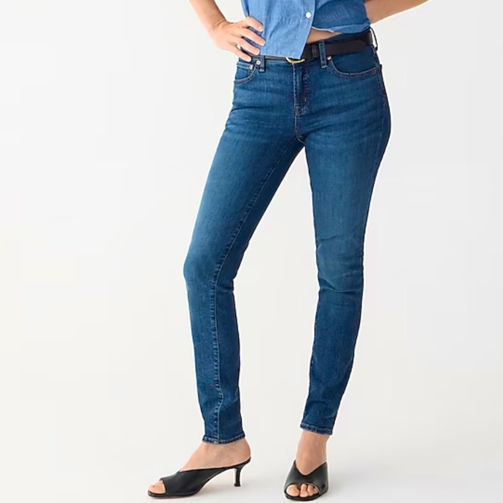 J Crew Dark Wash Denim Skinny Jeans Size 14